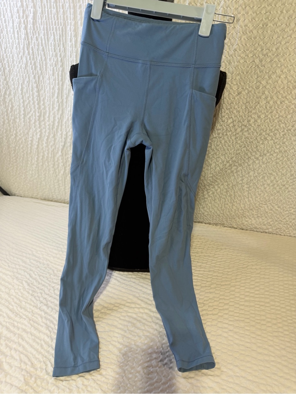 Athleta Steel Blue High-Waist Kids Active Leggings